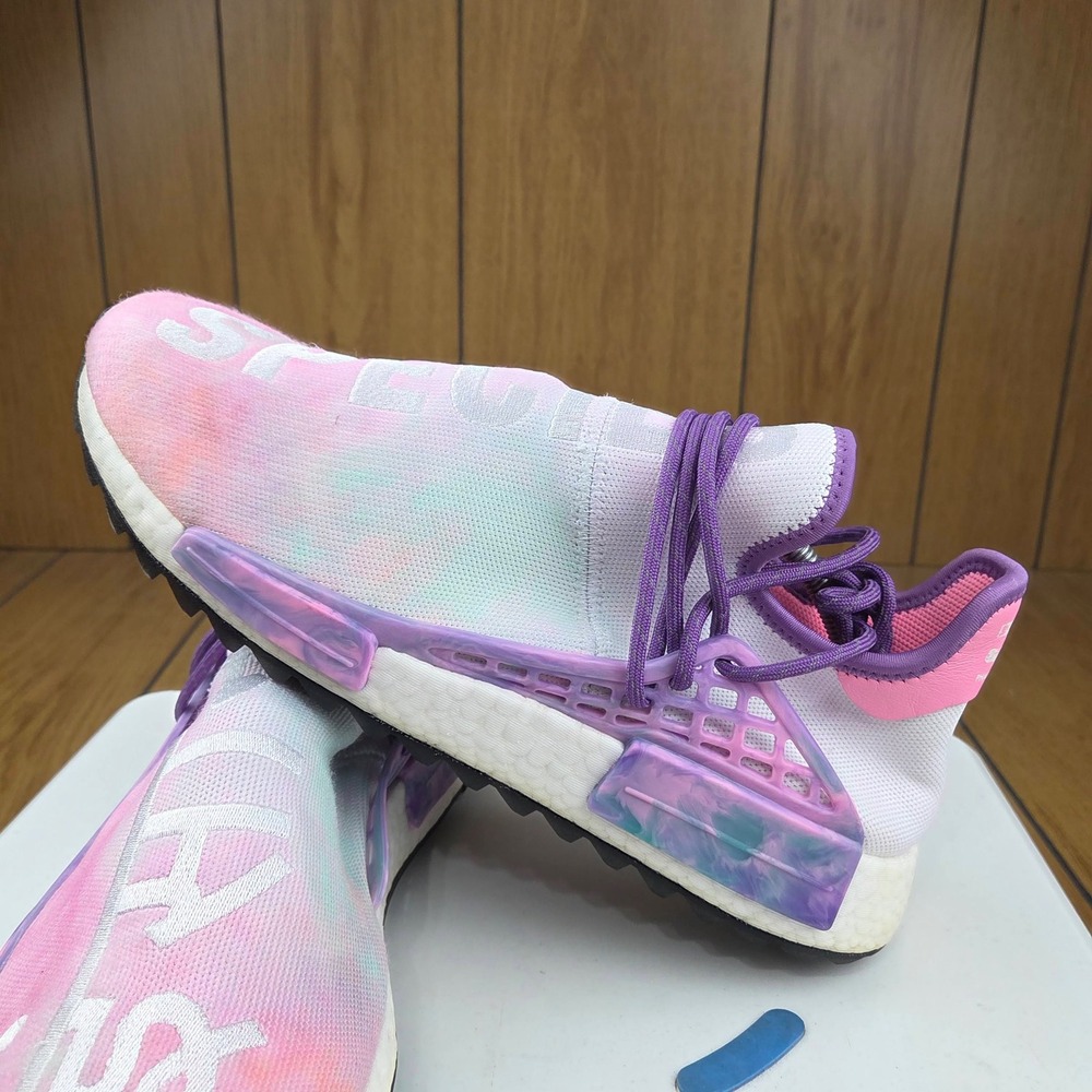 Adidas Pharrell Williams Human Race NMD Trail Holi Pink Glow AC7362 Mens 12